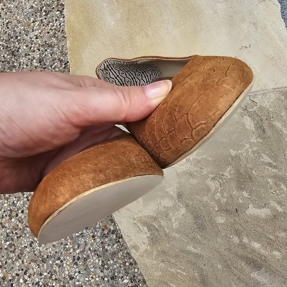 Matt Bernson ballet style low wedges leather 9.5M runs small 8,5..9 - Picture 7 of 14